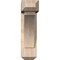 Ekena Millwork Thorton Craftsman Smooth Bracket w/ Offset Brace, Douglas Fir, 5 1/2"W x 16"D x 20"H BKT0604X16X20THR04SDF - alternate 4